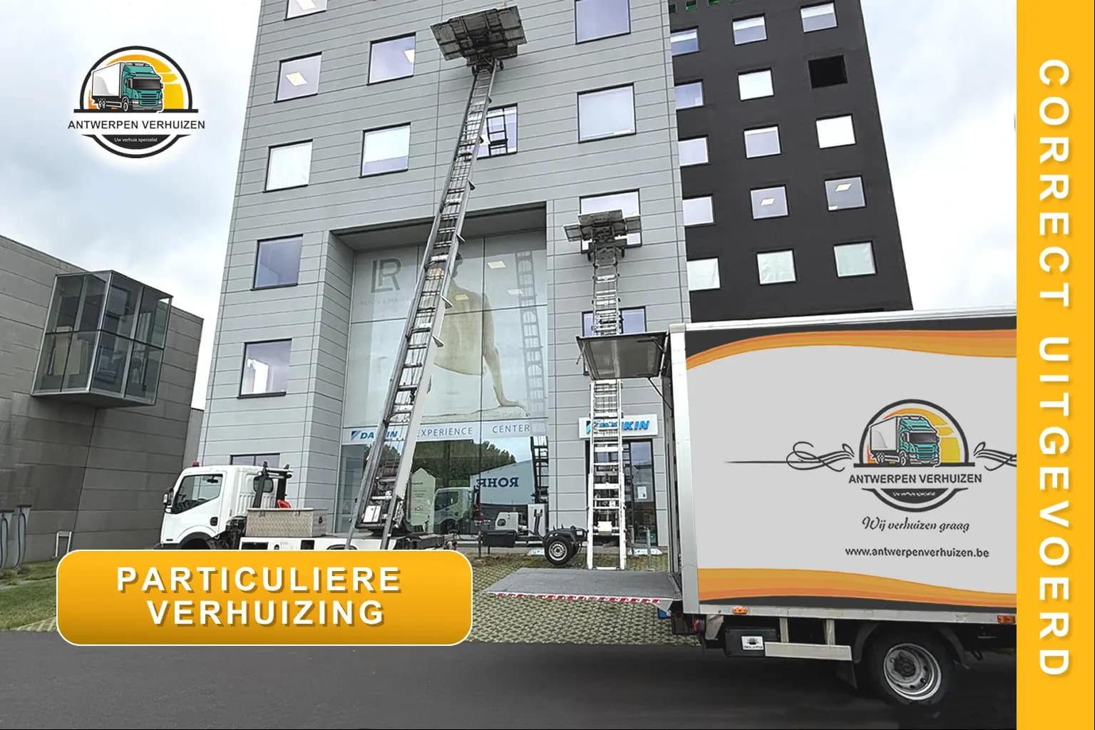 Particuliere verhuizing in Antwerpen door Antwerpen Verhuizen