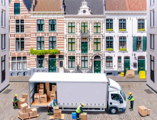 Verhuisfirma met Ladderlift