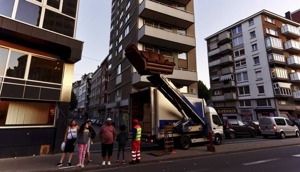 moving company with ladderlift