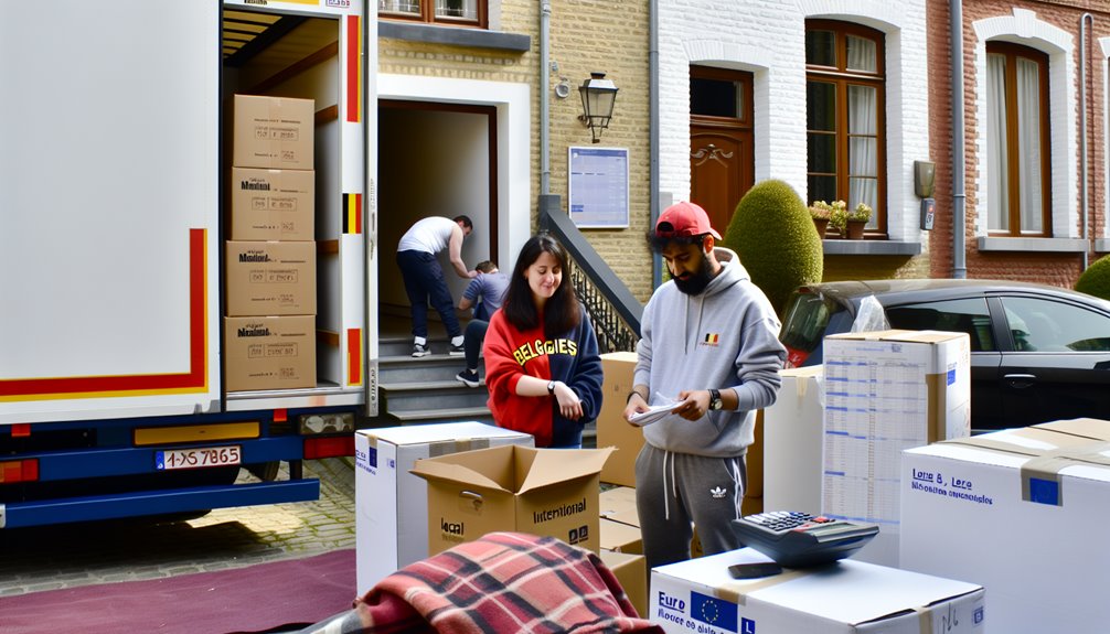 Verhuiskosten in belgie
