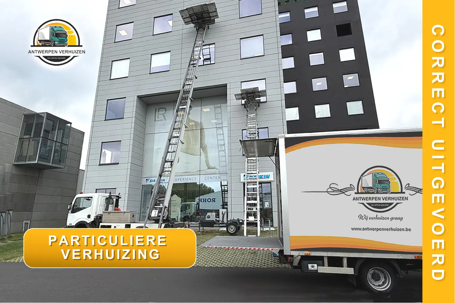 Particuliere verhuizing in Antwerpen door Antwerpen Verhuizen